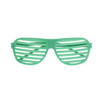 Uitdeelcadeautjes Brillen Gekleurd 17cm 4st van Unique koop je bij Partywinkel