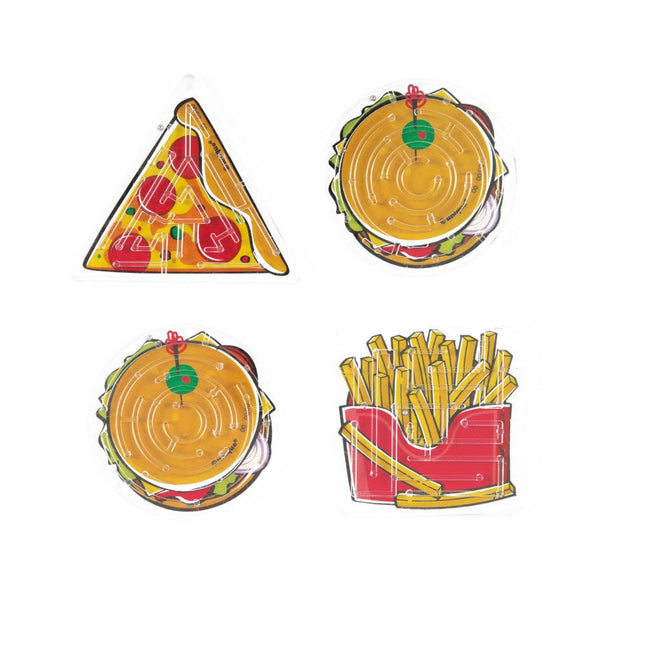 Uitdeelcadeautjes Doolhof Balletje 4st van Unique koop je bij Partywinkel