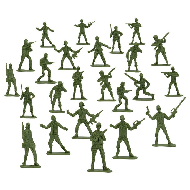 Uitdeelcadeautjes Soldaten 5cm 24st van Boland koop je bij Partywinkel
