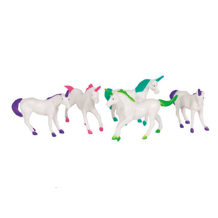 Uitdeelcadeautjes Unicorn 8cm 8st van Unique koop je bij Partywinkel