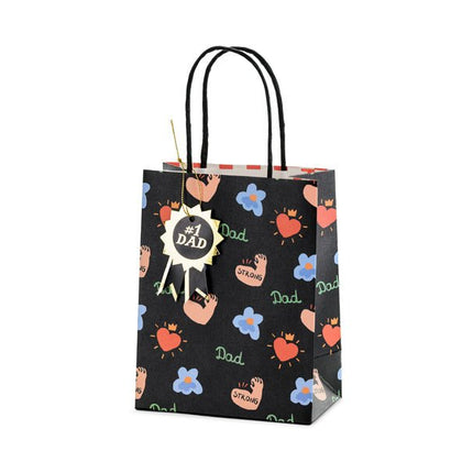 Uitdeeltasjes 1 Dad 18cm van Partydeco koop je bij Partywinkel