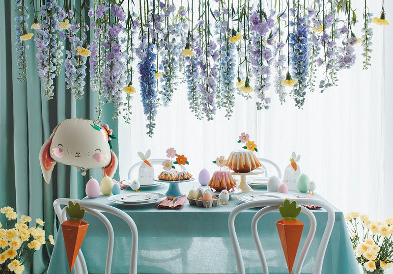 Uitdeelzakjes Konijn 22,5cm 6st van Partydeco koop je bij Partywinkel