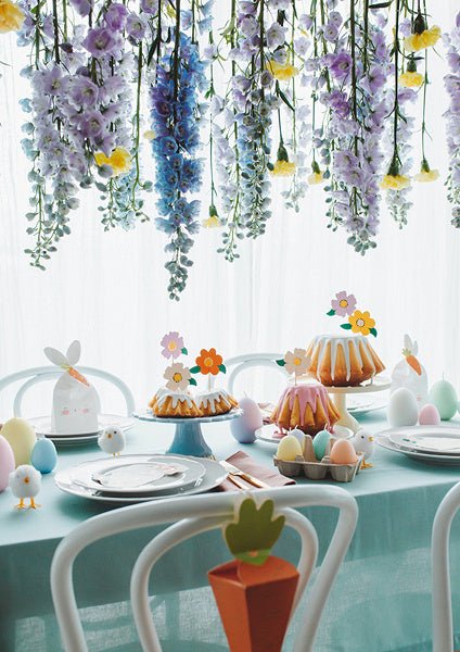 Uitdeelzakjes Konijn 22,5cm 6st van Partydeco koop je bij Partywinkel
