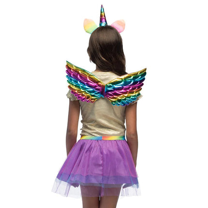 Unicorn Accessoireset Regenboog 3 delig van Boland koop je bij Partywinkel