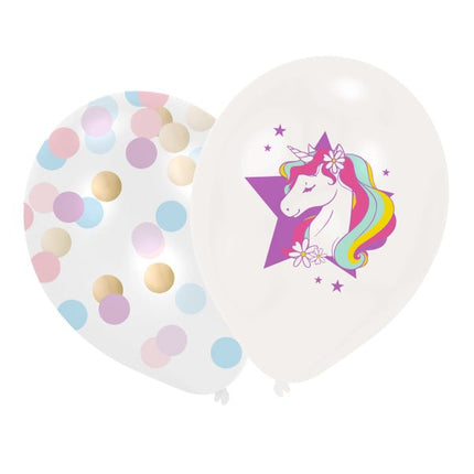 Unicorn Ballonnen 28cm 6st van Riethmueller koop je bij Partywinkel