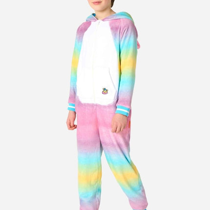 Unicorn Onesie Gekleurd Kind van OppoSuits koop je bij Partywinkel