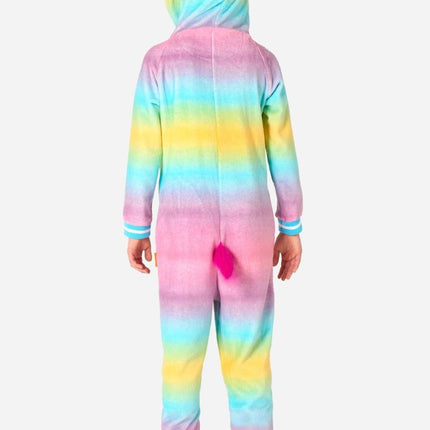Unicorn Onesie Gekleurd Kind van OppoSuits koop je bij Partywinkel