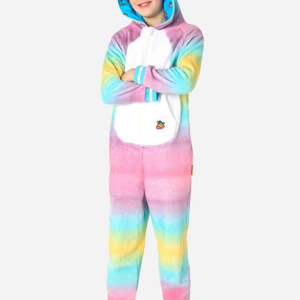 Unicorn Onesie Gekleurd Kind van OppoSuits koop je bij Partywinkel