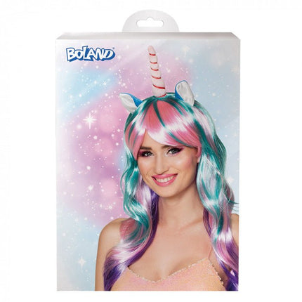 Unicorn Pruik van Boland koop je bij Partywinkel