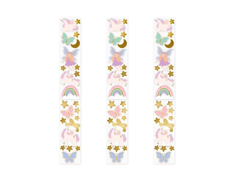 Unicorn Stickers 23st van Partydeco koop je bij Partywinkel