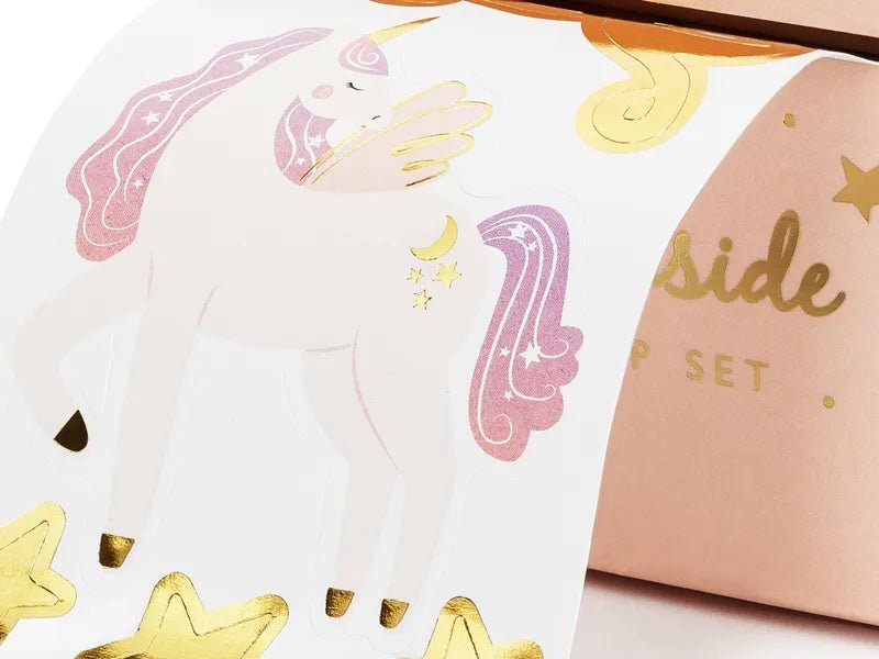 Unicorn Stickers 23st van Partydeco koop je bij Partywinkel