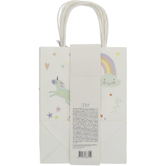 Unicorn Uitdeelzakjes Rainbows 6st van Folat koop je bij Partywinkel
