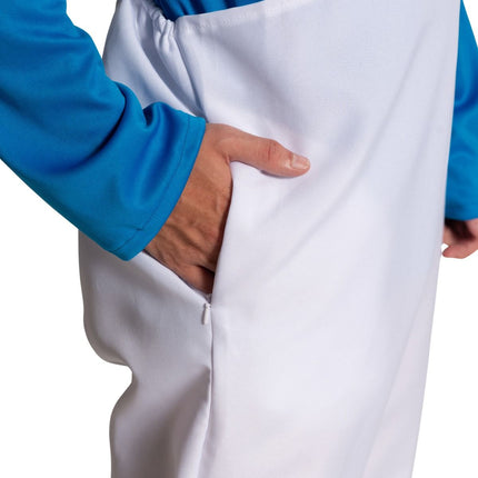 Smurfen Pak Blauw Wit Heren