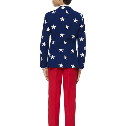 USA Stars Stripes Pak Jongen Tiener OppoSuits van OppoSuits koop je bij Partywinkel