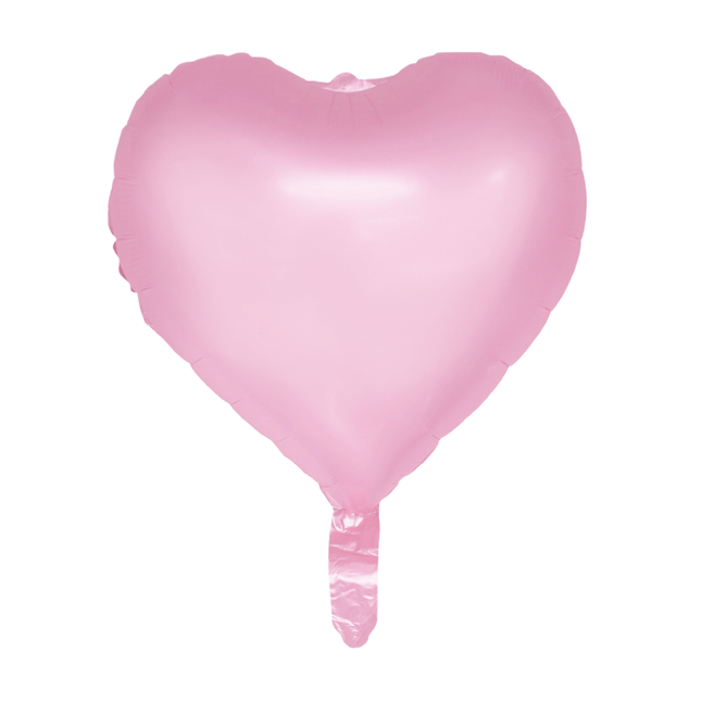 Valentijnsdag Helium Ballon Roze Pastel Leeg 45cm van WeFiesta koop je bij Partywinkel