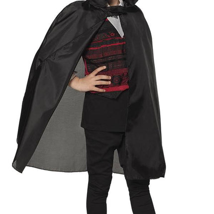 Vampier Cape Nightfall Kind 75cm van Boland koop je bij Partywinkel