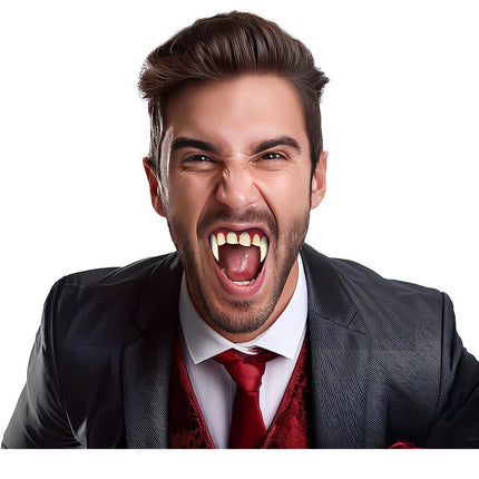 Vampier Tanden Bovengebit van Fiestas Guirca koop je bij Partywinkel