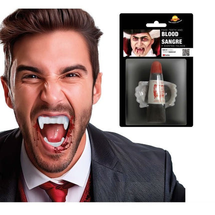 Vampier Tanden Nepbloed van Fiestas Guirca koop je bij Partywinkel