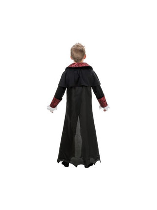 Vampier Kostuum Kind Zwart Rood