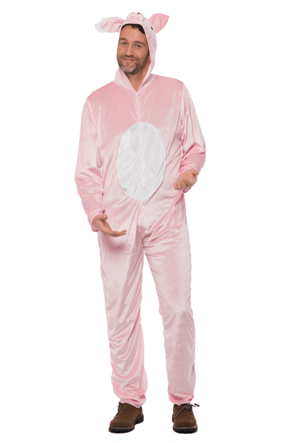 Varken Onesie Roze Pluche van Partychimp koop je bij Partywinkel