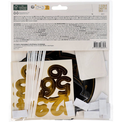 Verjaardag Photobooth Props 10st van Folat koop je bij Partywinkel