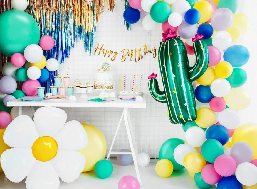 Verjaardag Slinger Happy Birthday Goud 62cm van Partydeco koop je bij Partywinkel