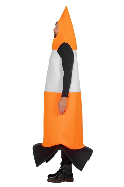 Verkeerskegel Kostuum Oranje van Wilbers & Wilbers koop je bij Partywinkel