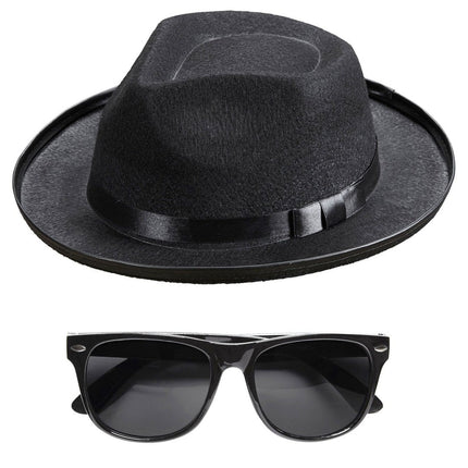 Verkleedset Blues Man 2 delig van Widmann koop je bij Partywinkel