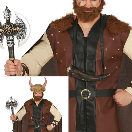 Viking Kostuum Bruin Heren van Fiestas Guirca koop je bij Partywinkel