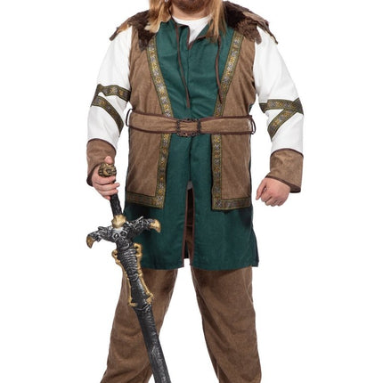 Viking Kostuum Heren 3 delig van Wilbers & Wilbers koop je bij Partywinkel