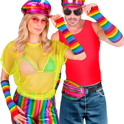 Vingerloze handschoenen 33cm van Widmann koop je bij Partywinkel