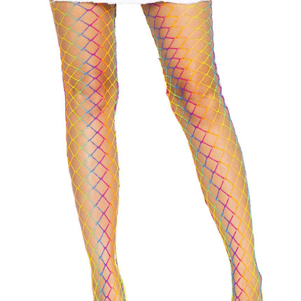Visnet Panty Regenboog van Leg Avenue koop je bij Partywinkel