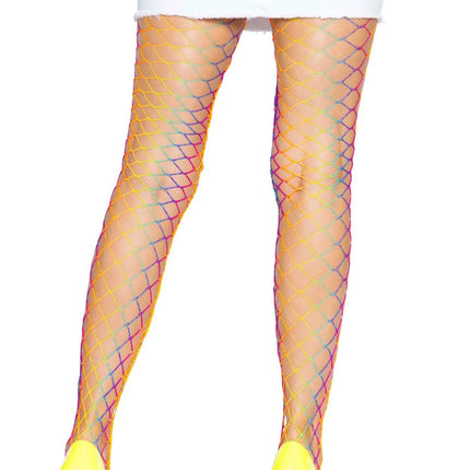 Visnet Panty Regenboog van Leg Avenue koop je bij Partywinkel