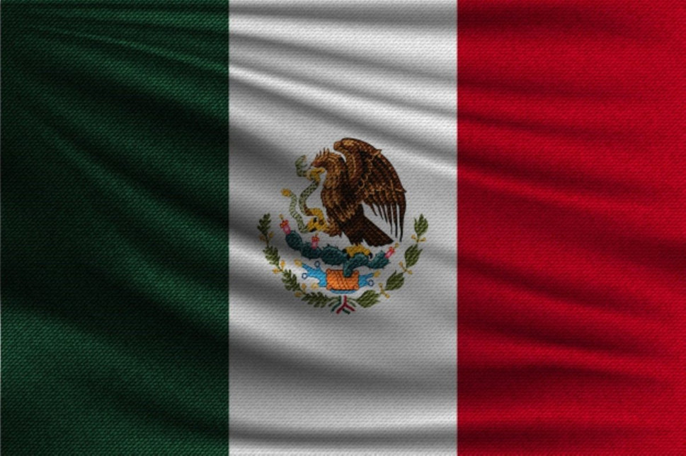 Vlag Mexico 150cm van Partychimp koop je bij Partywinkel