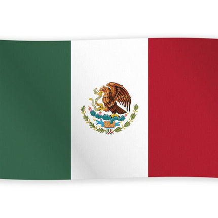 Vlag Mexico 1,5m van WeFiesta koop je bij Partywinkel