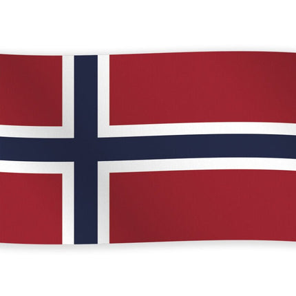 Vlag Noorwegen 1,5m van WeFiesta koop je bij Partywinkel