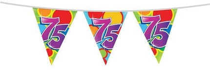 Vlaggenlijn 75 Jaar 10m van Haza Witbaard koop je bij Partywinkel