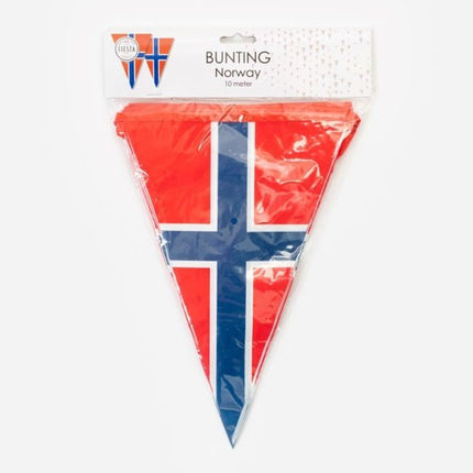 Vlaggenlijn Noorwegen 10m van WeFiesta koop je bij Partywinkel