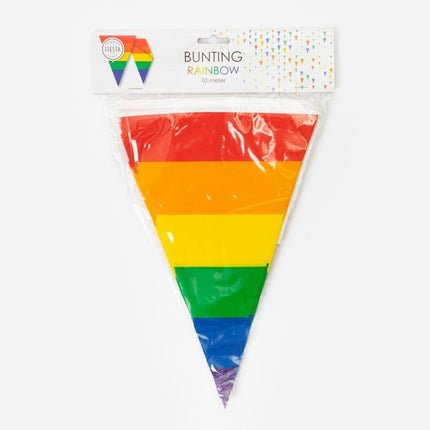 Vlaggenlijn Regenboog 10m van WeFiesta koop je bij Partywinkel