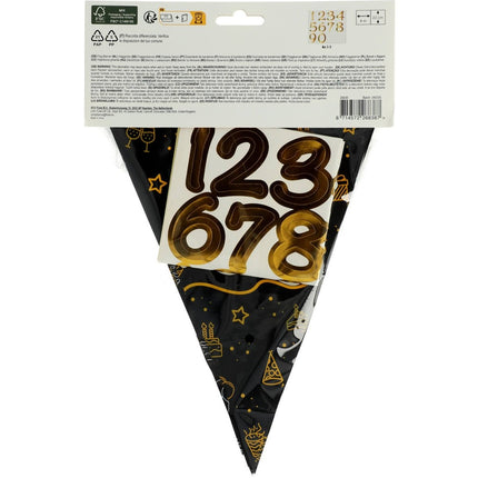 Happy Birthday Slinger Plastic 4m van Folat koop je bij Partywinkel