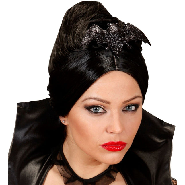 Vleermuis Haarclip Glitter van Widmann koop je bij Partywinkel