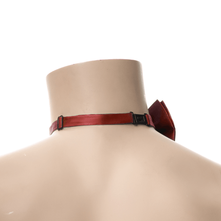 Vlinderstrik Rood/Geel/Groen - 6 Pack van Partychimp koop je bij Partywinkel