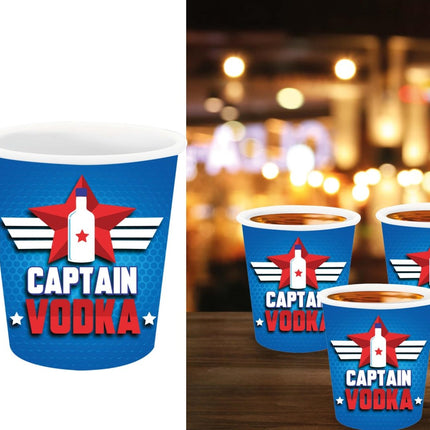 Vodka Shotglaasjes 6cm 3st van Fiestas Guirca koop je bij Partywinkel