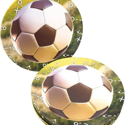 Voetbal Borden Realistich 23cm 8st van VDV Benefit koop je bij Partywinkel