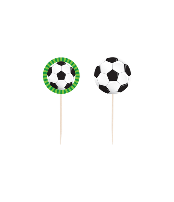 Voetbal Cocktailprikkers van Paper Dreams koop je bij Partywinkel