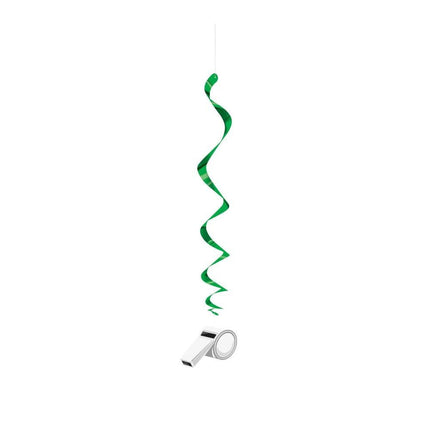 Voetbal Hangdecoratie 66cm 3st van Unique koop je bij Partywinkel