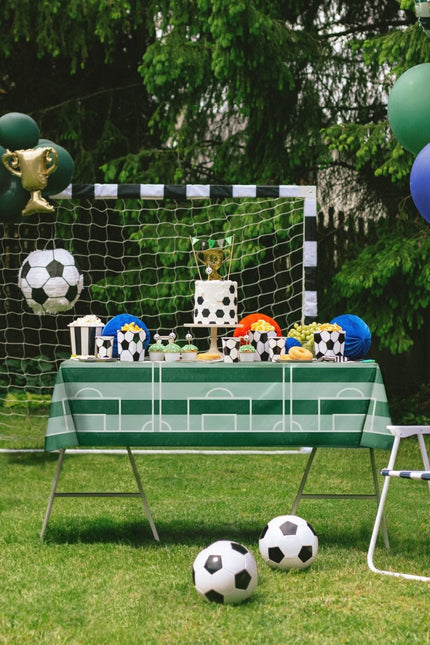 Voetbal Tafelloper 1,8m van Partydeco koop je bij Partywinkel