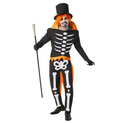 Volwassenenkostuum Groovy skeleton van Boland koop je bij Partywinkel