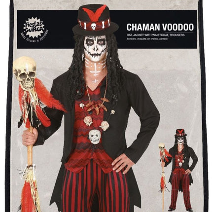 Voodoo Halloween Kostuum Heren van Fiestas Guirca koop je bij Partywinkel