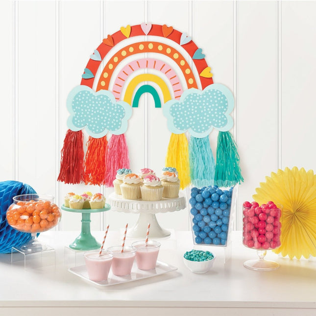 Wanddecoratie Regenboog 68,5cm van Riethmueller koop je bij Partywinkel